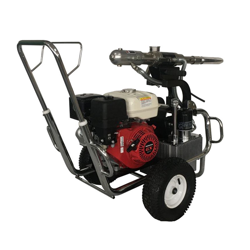 Hydraulic airless paint sprayer machine