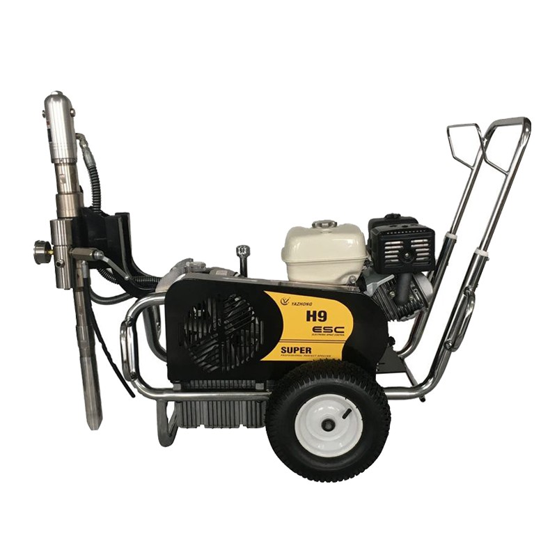 Gasoline powered airless paint sprayer