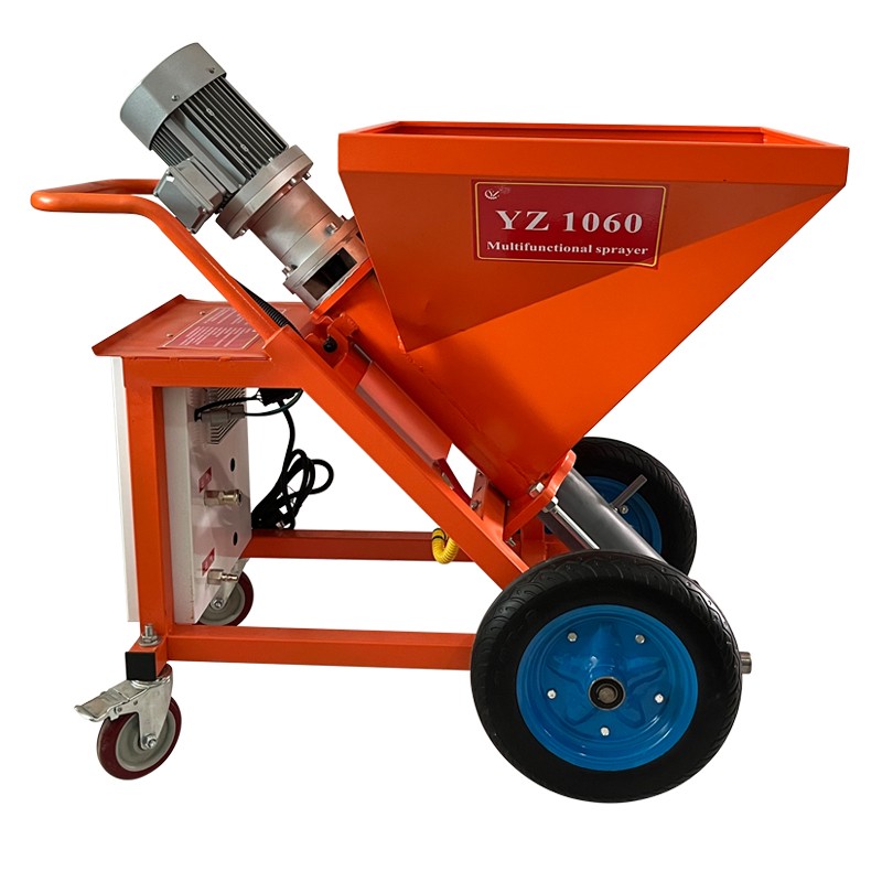 Wall cement mortar spray machine