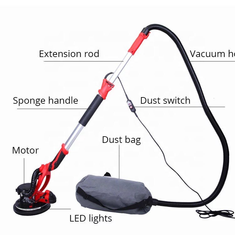 Factory price foldable electric drywall sander