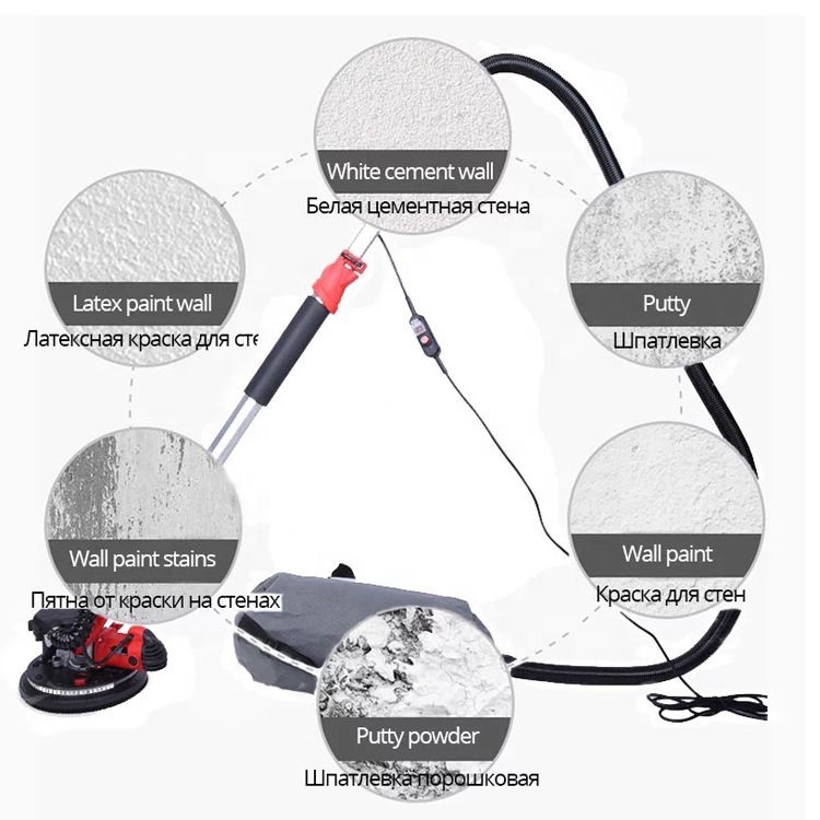 Factory price foldable electric drywall sander