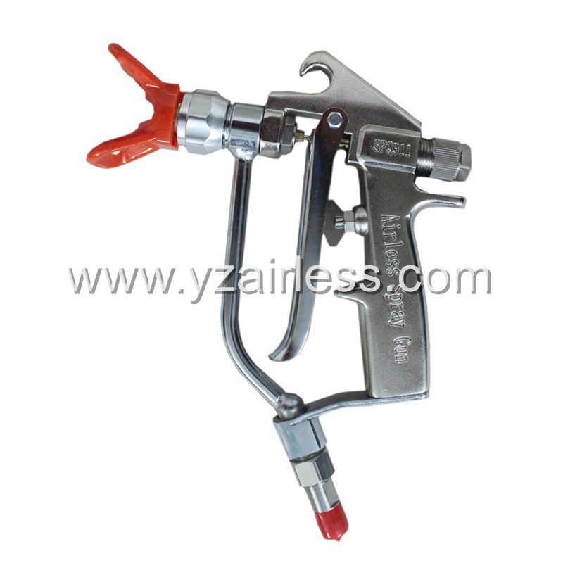 High pressure putty airless spray gun