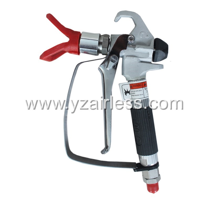 High efficiency airless paint spray gun