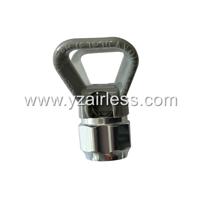 Heavy duty airless sprayer nozzle guard