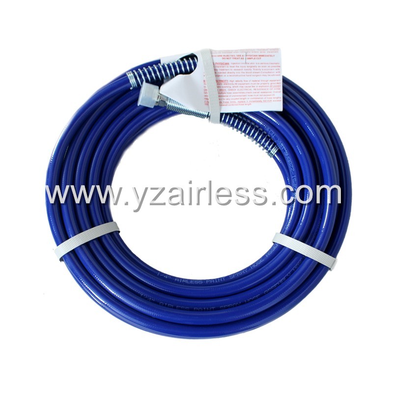 Airless sprayer high pressure rubber hose