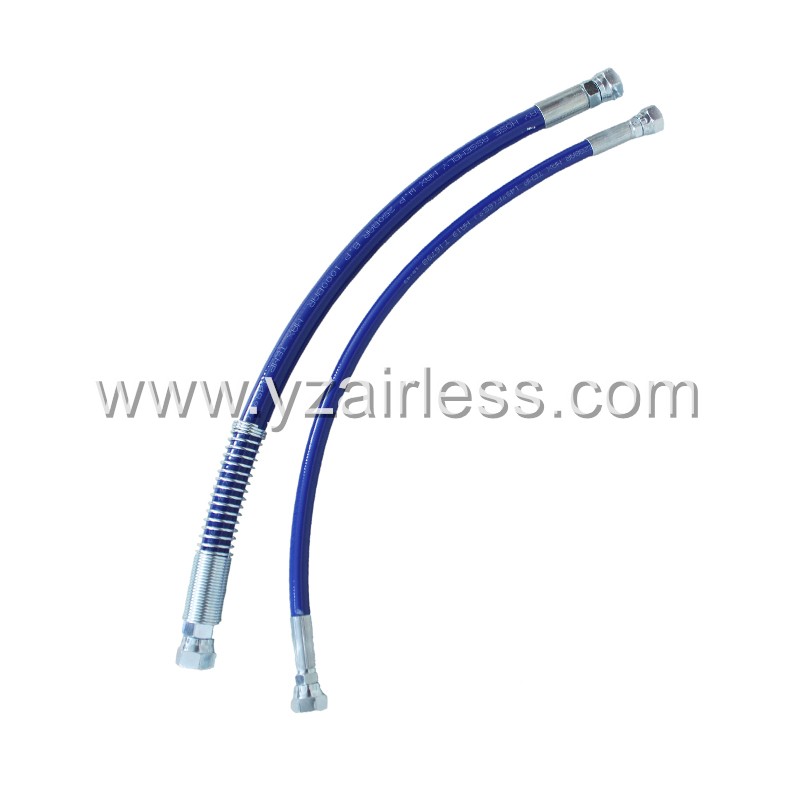 Airless paint sprayer whip hose