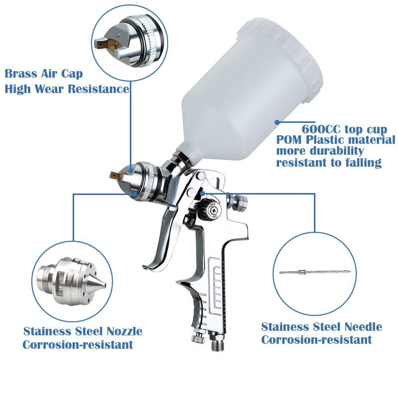 HVLP Air Spray Gun For Automotive Painting