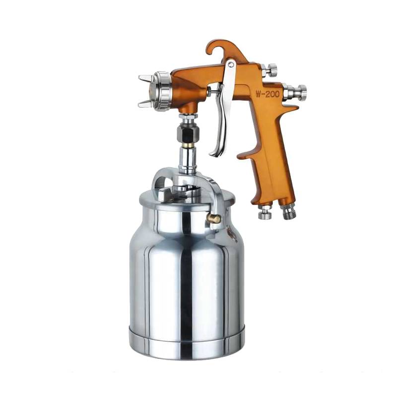 spray gun with top tank